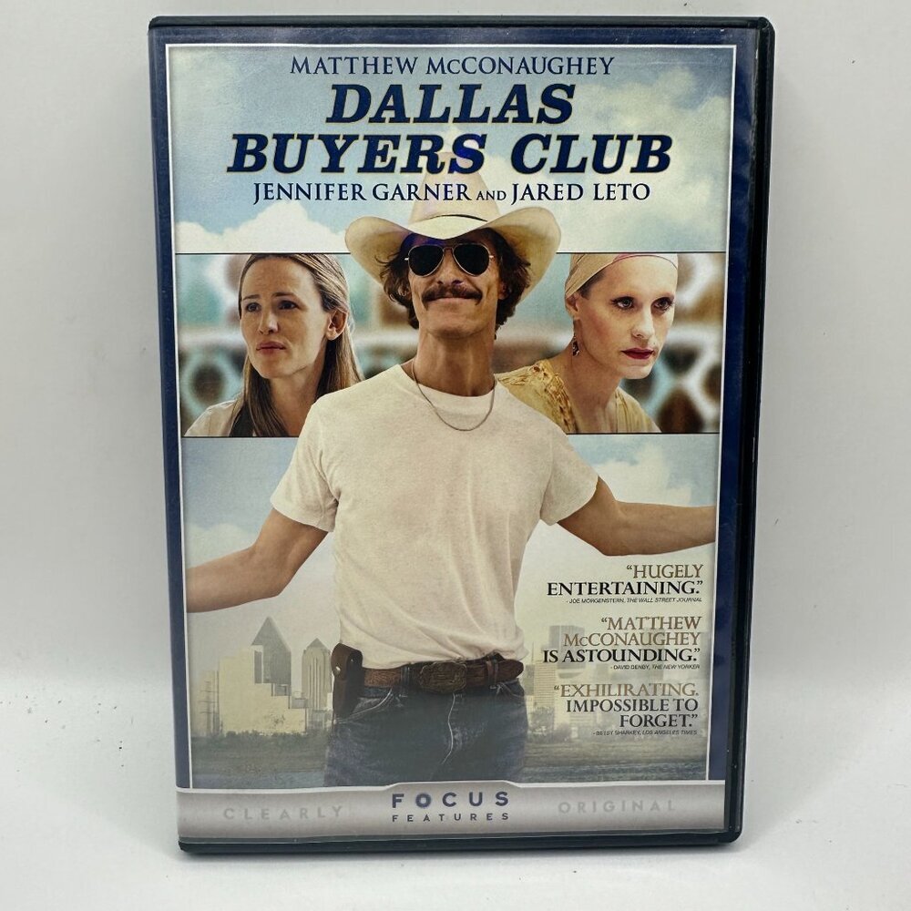 Dallas Buyers Club DVD Starring Matthew McConaughey Jennifer Garner Rated R